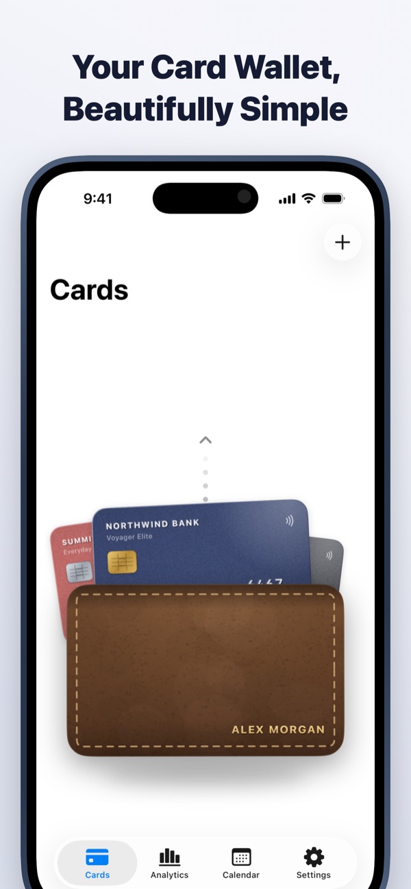 CardMax on iPhone: Your card wallet, beautifully simple